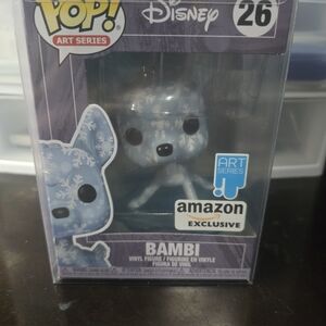 Disney Bambi Vinyl Figure With Protective Case - Snowflake Design